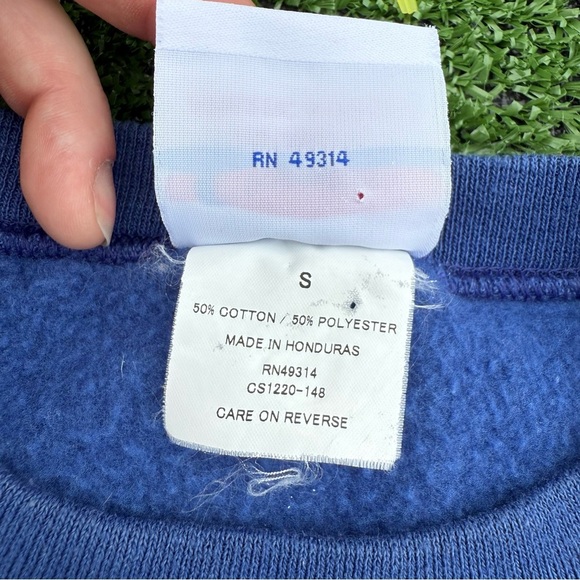 Champion Blue Kansas 2008 NCAA National Champions Crewneck Sweater, Size S - Picture 5 of 6